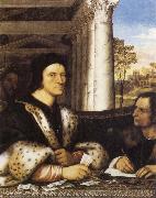 Sebastiano del Piombo Cardinal Carondelet and his Secretary oil painting on canvas